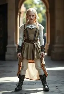 Brienne Tarth Costume face swap