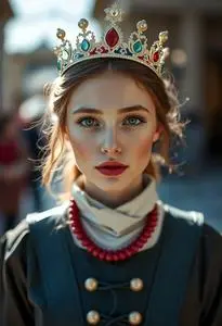 Costume Princess Crown face swap