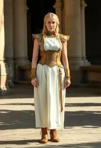 Helen Mirren Excalibur Costume face swap