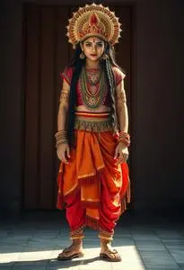 Kali Costume face swap