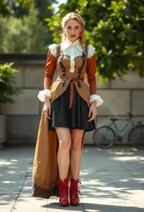 Marie Claude Bourbonnais Costume face swap