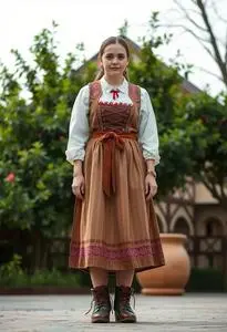 Woman German Fancy Dress Fancy Dress Face Swap
