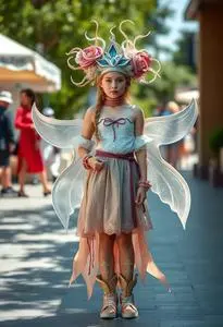 Sea Fairy Costume Face Swap