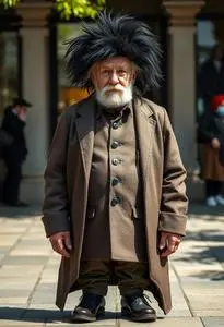 Sigmund Freud Costume face swap