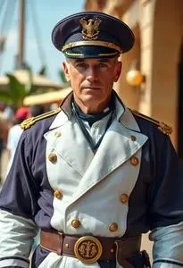 Captain Tony Nelson Costume face swap