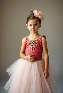 Child Ballerina Costume face swap