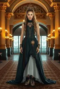 Connelly Labyrinth Dress Costume face swap