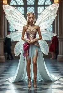 sachin and babi light blue dress FAIRY COSTUME FAIRY COSTUME HALLOWEEN OUTFIT FANCY DRESS