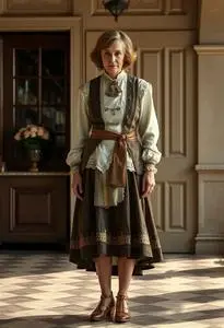 Helen Keller Woman Costume face swap