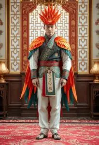 Phoenix Male Costume face swap