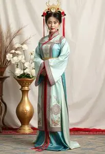 strapless open back dress Gujian 3 Yun Wu Yue Cosplay Costume