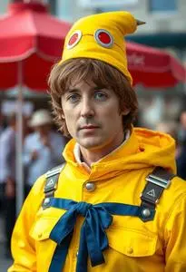 Paul Mccartney Yellow Submarine Costume face swap
