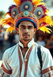 Samba Dance Costume Male face swap
