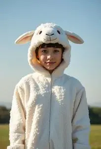 Suzy Sheep Costume face swap