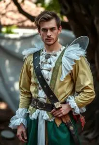 Male Fairy Tale Costume Fancy Dress Face Swap