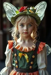 Tinker Fairy Costume face swap