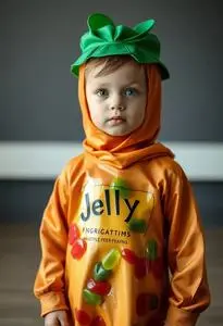 Jelly Jar Costume Child face swap