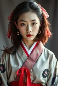 Kuchisake Onna Costume face swap