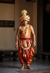 Traditional Hindu Costume face swap