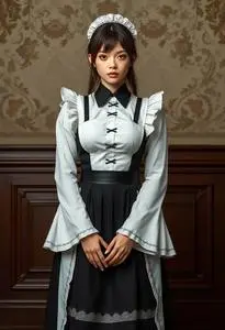 Ff14 Maid Costume face swap