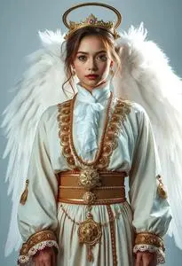 Deluxe Heavenly Angel Costume face swap