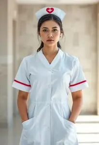 Blink Nurse Costume face swap