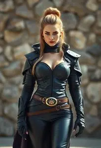 Fierce Vamp Costume Woman face swap