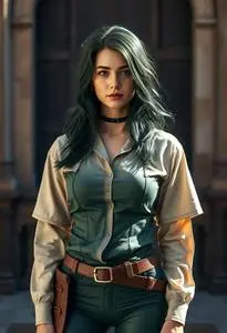 Eva Green 300 Costume face swap