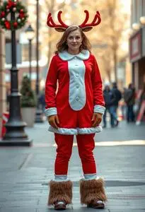 Clarice Rudolph Costume face swap