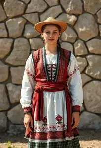 Croatian Folk Costume face swap