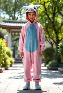Pokmon Mewtwo Kid Kigurumi Costume face swap