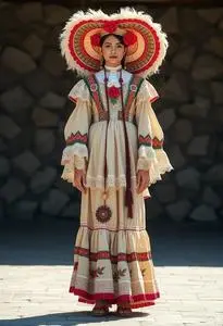 Loteria Dama Costume face swap
