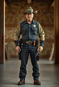 Sheriff Costume face swap