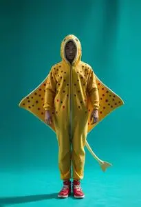 Stingray Costume Adult face swap