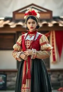 Sound Music Costume Maria face swap