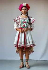 Rosa Loteria Costume face swap
