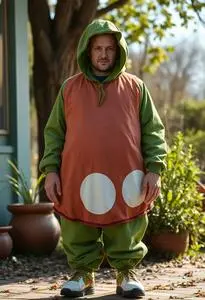 Green Eggs Ham Costume face swap