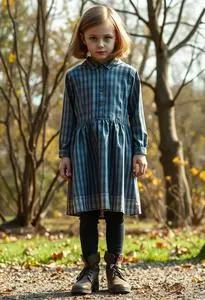 Helen Keller Kid Costume face swap