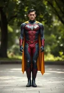 Justice League Costume Adult face swap