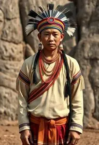 Kalinga Traditional Costume face swap