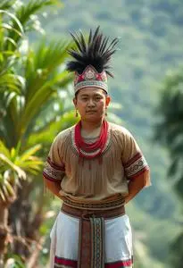 Philippine National Costume Baro Saya face swap