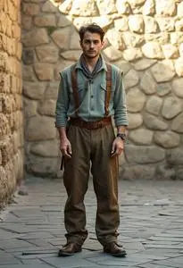 Moleskin Trousers Costume face swap