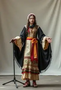 Maria Sound Music Costume face swap