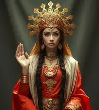 Hel Goddess Costume face swap