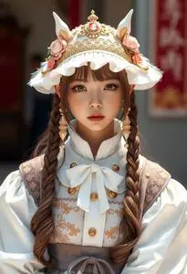Luna Girl Deluxe Girl Costume face swap
