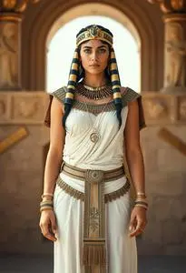 Ladies Egyptian Fancy Dress Face Swap