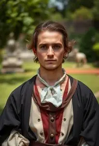 Renaissance Scholar Costume face swap