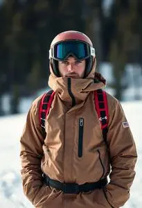 Snowboarding Outfit Male face swap