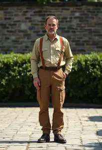 Moleskin Trousers Costume face swap