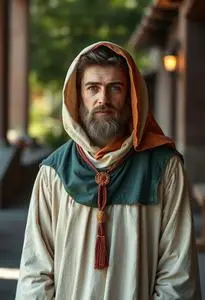 Nativity Narrator Costume face swap